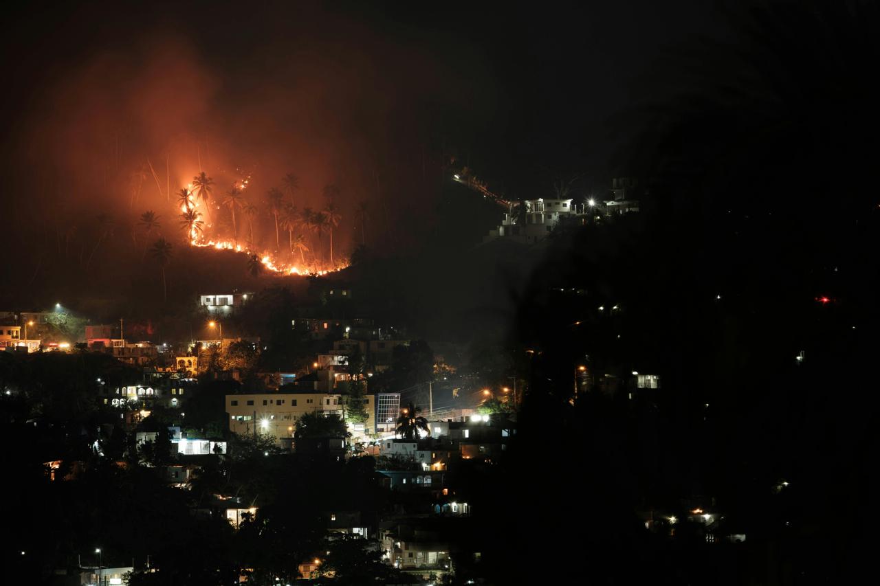Peta Kebakaran Los Angeles