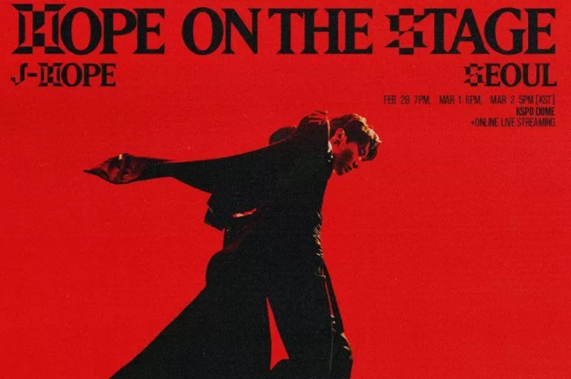 poster world tout j-hope : HOPE ON THE STAGE