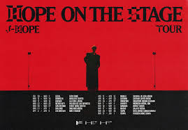 Daftar negara kunjungan HOPE ON THE STAGE TOUR