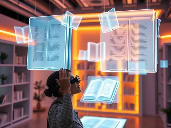 
Ilustrasi Perpustakaan Digita | Photo by Freepik